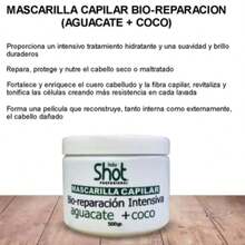 MASCARILLA CAPILAR  KOLOR SHOT BIO-REPARACION INTENSIVA AGUACATE + COCO 500 GR - Verde - Ver 5