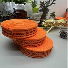 3厘米宽，20米/30米/40米长的尼龙织带，适用于背包、手提包、捆绑、DIY、维修、紧固。货物捆扎带，多用途绳索。 - 橘色 - 查看 9