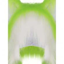 JUNBOON Cute Pl 11ush Cat Hat Fluffy Ear Headwear Winter Warm Earmuffs Head Mask Halloween Cosplay Accessory,Green - màu xanh lá - Xem 5