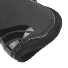 4 PCS Horse Tendon Boots Adjustable Front and Hind Horse Leg Boots for Horse Exercise Training and JumpingBlack L - Negro - Ver 2