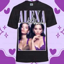 Alexa Demie 90's Vintage Tee - Black - View 1