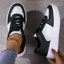 Fashion Outdoor Wear Streetstyle Shoes Summer Outfit Birthday Gift Holiday Gift Mix Color Campus Popular Style - Sợi trắng đen - Xem 11