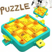 Advanced Dog Puzzle Toy For Mental Stimulation And Behavioral Enrichment - Level 3 In 1 Interactive Food Feeder With Blue Board Design Promotes Problem-Solving Skills Reduces Anxiety Ideal For High-Engagement Training Sessions And Daily Cognitive Challenges - Level3in1AdvancedBlueBoard - Xem 1