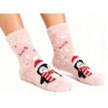 Christmas Stockings, Winter Warm Mid-Calf Socks - Mixed Colors 5pcs - View 7