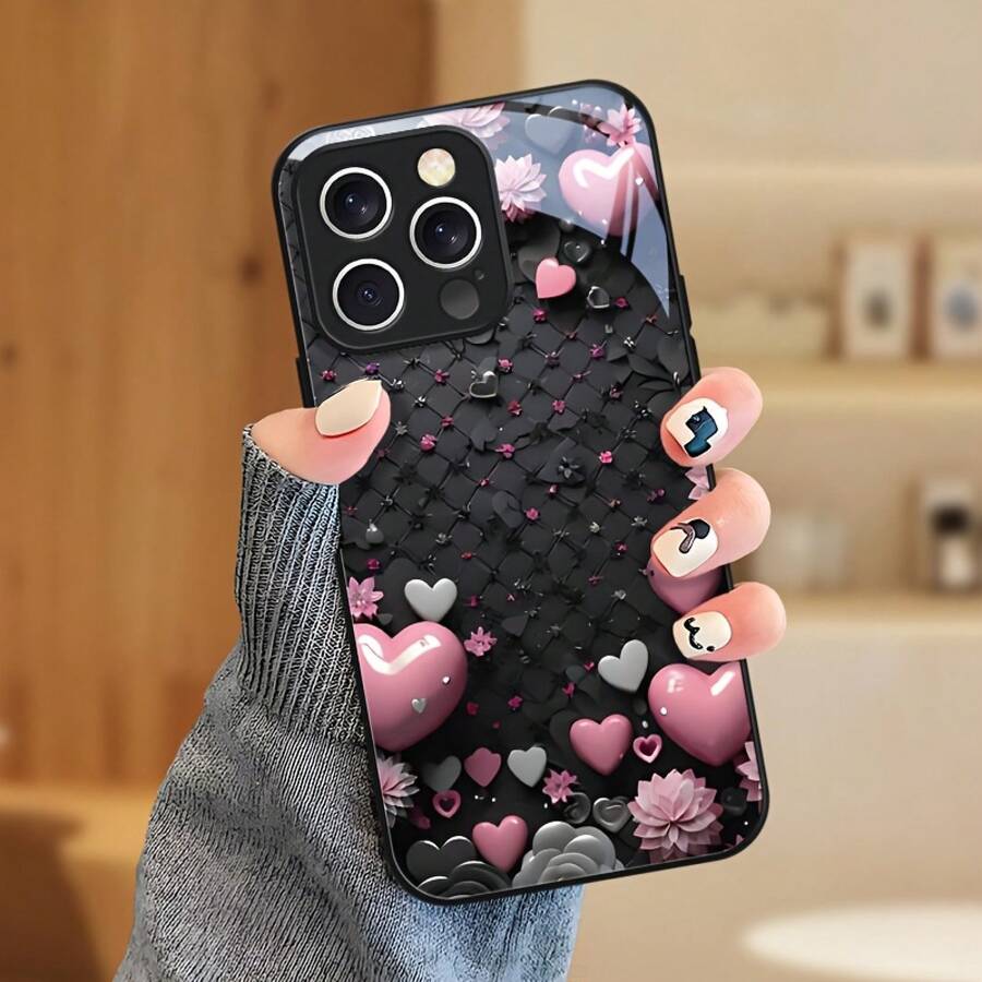 Estas fundas para teléfonos son adecuadas para iPhone 16, 16E, 15 Pro Max, 14 Plus, 13, 12 y 11 Pro Max.Están elaborados con un diseño transparente, sensación de textura suave y acabado de espejo. - Colores mixtos - Ver 1
