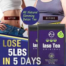 1-3PCS - Total Life Changes Iaso Instant Tea (Original) - Convenient Cleansing Tea For A Balanced Lifestyle, Gentle & Refreshing,Christmas - Màu tím - Xem 3