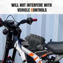 Off-Road Bike Frame Bag For Surron, With Flap Storage, Compatible With Surron Light Bee S/X X160 X260 Talaria Sting, Waterproof Motorcycle Accessory - Black - Black - View 7