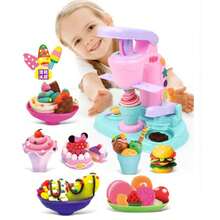 1pc New Ice Cream Maker DIY Clay Modeling Tool Set, Playdough Mold Toys For Kids, Toddlers, Boys/Girls, Birthday/Christmas Gift