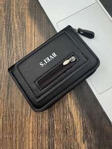 1pc Anti-Theft Anti-Demagnetization Large Capacity Coin Purse, Multifunctional Wallet For Driving License, Bank Cards - Multicolor - View 9