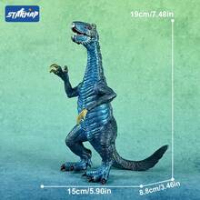 [Has Children's Certificate] Realistic Dinosaur Model Toy Wild Animal Figurine Sensory Toy And Party Gift, Suitable For Kids Or Girls And Boys Room Decoration - Multicolor - View 65