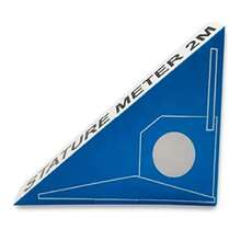 Benesta SUHONG - Estadímetro Tallímetro con Fijación a Pared 2 Metros Negro - como en la foto - Ver 6