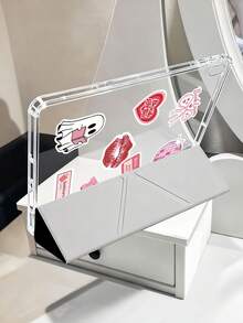 1 pieza Funda para tableta y libro electrónico Kindle compatible con iPad 10.ma generación, iPad 10.2/Mini6/Mini7/9.7 pulgadas, Galaxy Tab A9 Plus, Kindle (11.a generación-lanzamiento 2024)(6 pulgadas), Kindle Paperwhite 12.a generación 2024, con estampado de vaca y pegatinas, un gran regalo para fiestas, con un diseño elegante y sencillo. - Multicolor - Ver 5