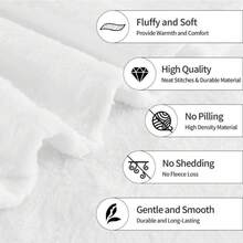 Soft Funny Throw Blanket Super Plim Plim Premium Flannel Fleece Lightweight Blanket Warm Plush Blankets All Season Use - Nhiều màu - Xem 6