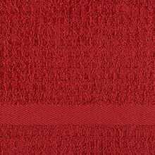DII Trapo clásico para Platos, 100% de algodón, diseño de Ventana, para Uso Diario en la Cocina, Lavable en Lavadora, 30.48 cm x 30.48 cm, Juego de 6,(Rojo sólido Toalla de cocina Terry Waffle) - Multicolor - Ver 4