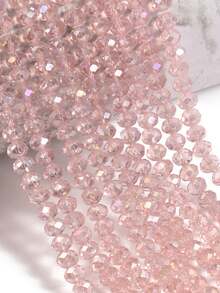 1 pieza Cuentas espaciadoras redondas planas de cristal austriaco con recubrimiento AB, adecuadas para hacer joyas hechas a mano, collares, pulseras, pendientes, decoración de bolsos, fiestas temáticas, celebraciones festivas, decoración del Día de San Valentín y decoración del hogar - Multicolor - Ver 9