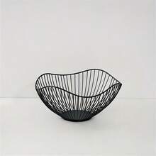 Giỏ đựng trái cây bằng kim loại hai lớp phong cách cổ điển - Giỏ đựng đồ nhiều lớp dung tích lớn, thiết kế vuông vắn, chắc chắn và bền bỉ, trang trí nhà bếp và phòng ăn, giá đựng trái cây thẩm mỹ hiện đại, sắp xếp trái cây, đồ dùng, khăn ăn, cấu trúc nhiều lớp - Nhiều màu - Xem 5