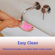 10 soportes de silicona para móviles con 24 ventosas unilaterales antideslizantes y lavables, compatible con power banks y fundas de teléfono. Soporte multiusos para teléfonos móviles y tabletas con ventosa de silicona Accesorio para soporte de teléfono Soporte para teléfono con ventosas de silicona, 24 ventosas independientes, sin adhesivos, base de doble cara reutilizable, apto para maquillaje, gimnasio, ducha, automóvil y cocina, compatible con teléfonos Android, regalo de cumpleaños, para familiares y amigos, soporte para teléfono, accesorios para teléfono. Ventosa de silicona de un lado, negra y minimalista, adhesivo de ventosa antideslizante para funda de teléfono, portátil y soporte para móvil movible.   [Disponible 365 días y noches], Accesorios móviles, Soporte para teléfono, Accesorios modernos para móviles, Soporte para teléfono con diseño aerodinámico, Carcasa flexible, Material antideslizante, Soporte desmontable, Para estudiantes y usuarios de smartphones. - Multicolor - Ver 11