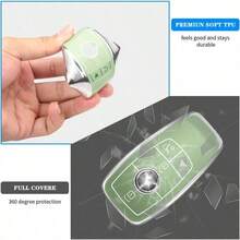 Keyrings & Keychains - Type B + B: Silver Border - Green - View 5