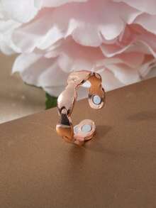 1 Stück modischer Sportring für Damen und Herren, verstellbar, für den Alltag (ohne Box)