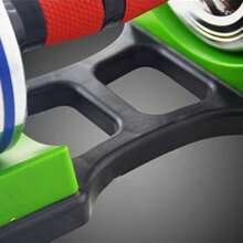 1个重型杠铃架 - 防滑举重架，适用于家庭健身房、健身器材收纳和力量训练配件