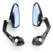 2 Pz Espejos Moto Deportivos Street Cafe Racer Motocicleta - Unitalla - Ver 6