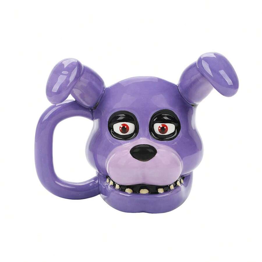 Five Nights At Freddy's Bonnie 15oz Sculpted Ceramic Mug - 紫色 - 查看 1