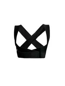 1pc/2pcs Updated Posture Corrector For Men & Women, Size Runs Small, Consider Ordering One Size Up For Loose Fit, Adjustable Upper Back Support For Clavicle And Neck/Shoulder Upright Comfort (Pink) Posture Corrector For Men & Women, Body Health Fixation Upper Back Support Clavicle Back And Shoulder Under Clothes, Black
