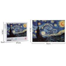 1000pcs Plane Puzzles DIY Paper Star Sky Scenery Jigsaw Adult Educational Toys Gift - Multicolor - Ver 8