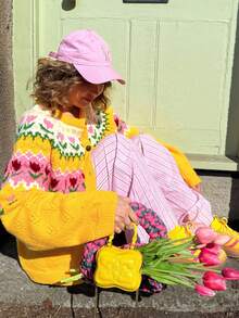 Große Größen Koreanischer Stil Weihnachten Lässig Boho Urlaubs-Party Vintage Strickjacke Frauen Old Money Stil Süß Flughafen Streetwear Country Konzert Ausgehen Oberteile Cosplay Halloween Kostüm Halloween 2025 Sexy Hexe Kostüm Ausgehen Herbst Frauen Schulanfang Y2K Country Konzert Herbst Winter Für Frauen Goth Steampunk Frauen Boho Urlaubs-Party Fair Isle Jacquard Rundhals Knopf Locker Gemütlich Pullover Strickjacke