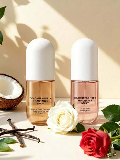 50ml Women's Fragrance Spray, Long-Lasting Natural Scent, Portable Travel Size, Fresh Floral, Gourmand, Blend Of Jasmine, Orchid, Sandalwood And Marine Notes. Versatile For Personal Fragrance, Home Air Freshener, And Car Deodorizer.