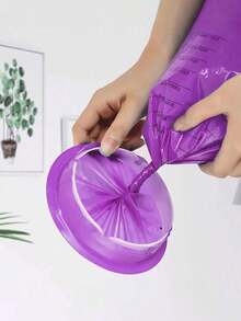 Bolsas desechables para vómitos (gruesas) para adultos y mujeres embarazadas, a prueba de fugas, bolsas para vómitos y náuseas de 1000 ML, grado hospitalario, para tratamiento de diarrea y vómitos de emergencia, antiemético para viajes, accesorios para automóvil, artículos esenciales para camping y viajes - Multicolor - Ver 6