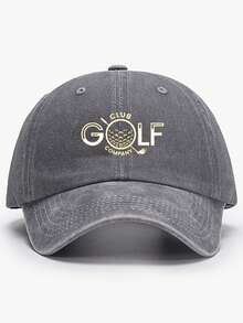 高尔夫棒球帽，可调节后扣帽，户外防护休闲帽，适合旅行、滑雪、派对、日常、运动等场合，男女通用，Y2K风格渔夫帽，钓鱼帽，针织帽 - 高爾夫球 - 查看 10