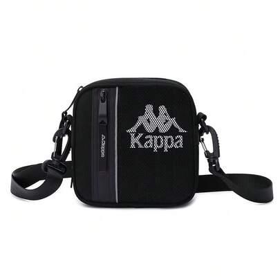 Kappa K0CY8BX99L Lightweight Sports Shoulder Bag, Durable And Tear-Resistant, Multi-Compartment Storage, Ergonomic Shoulder Straps, Suitable For Both Sports And Commute.