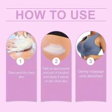Bust Firming Cream - Deeply Hydrating, Lightweight Texture, Infused With Collagen, Vitamin E, Avocado And Papaya Extracts, Alcohol-Free, Absorbs Quickly, Gentle Enough For All Light Beige Skin Tones, Unisex, And Features Simple And Stylish Packaging. - 1pc - 查看 5