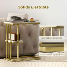 HOMCOM Tabelas - Branco - Ver 8