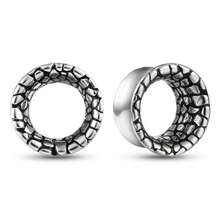 2 CÁI 316L Thép Không Gỉ Punk Halloween Nút Tai Mở Rộng Ống Tai Kéo Dài Xỏ Khuyên Trang Sức Cơ Thể Quà Tặng Tuyệt Vời - Máy đo vết nứt - Xem 5