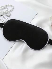Silky Sleep Eye Mask, Blackout Elastic Travel Nap Eye Mask, Pure Mulberry Silk Sleep Eye Mask, Double-Layer Silk Filled, With Elastic Strap, Ideal Gift For Friends And Partners. Suitable For Relaxation, Travel, Insomnia And Business Trips, Thickened Eye Mask, Essential For Autumn And Winter. - Multicolor - View 31