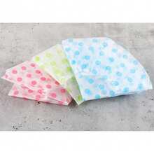 3 Waterproof Shower Caps With Random Colors, Reusable Polka Dot Bath Caps For Showering, Thickened Dustproof And Waterproof Head Covers, Portable Bathing Caps For Home And Travel, Thickened Women's Spa And Hair Salon Accessories, Reusable Bath Caps, Bathroom Accessories, Christmas Gifts - Multicolor - View 11