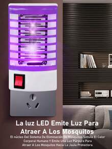 Lampara para matar mosquitos E Insectos , LAMPARA EFECTIVA PARA MOSQUITOS , SE CONECTA DIRECTO A LA LUZ - Tipo de Enchufe A USA (110-127V) - Ver 9