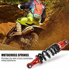 PSLER 260mm Adjustable Motorcycle Rear Shock Absorber Suspension With 10.2 Stroke And 1000LBS Load Capacity Designed For Off-Road Dirt Pit Bikes Including PW80 Apollo Stomp WPB M2R Lucky 50cc 70cc 90cc 110cc 125cc 150cc SSR 125 CRF50 Models High-Performance Durable Shock Absorption For Enhanced Ride Stability And Handling On Rough Terrains - 260mm - Xem 4