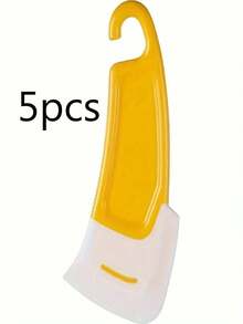 1pc Durable Silicone Kitchen Scraper - Non-Stick, Easy To Clean, Oil-Proof Cooking Spatula For Baking, Grilling, And Frying - No Battery Needed, Durable Plastic Material