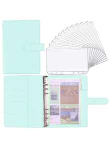 A6 Size Budget Binder With Cash Envelopes, For Budgeting, Money Management, Cash Envelope System - Multicolor - View 29