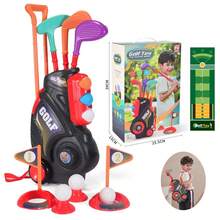 Children's Golf Club Toy Set - Portable Indoor/Outdoor Sports Set, Parent-Child Interactive Educational Toy, Perfect Birthday Gift For 6-12 Year Old Boys And Girls - Multicolor - View 10
