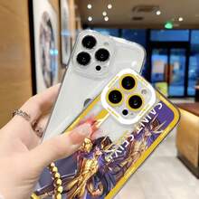 Anime Gold S-Saint Seiya Klare Handyhülle kompatibel mit Samsung A02 A03 A04 A05 A05S A06 A10S A11 A12 A13 A14 A15 A16 A21S NOTE 10 20 Hülle, Abdeckung kompatibel mit  17 pro max Hülle,  17 pro Hülle,  17 Hülle,  16 pro max Hülle - NCCLR03 - Übersicht 5