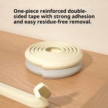 Children's Anti-Collision Strips, Household Corner Protection Strips, Anti-Collision Columns, Foam Sponge Soft Packaging, Table Corner Protectors And Edge Strips (2 Meters Per Roll)