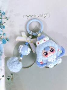 New Cute Big Ear Heart Shaped 3D Keychain, Fashion Cartoon Accessory Bag Charm Key Chain - Multicolor - View 10