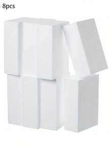 长方形白色多功能花泥砖，方形花泥块，采用聚乙烯（PE）材料制成。适用于DIY鲜花和人造花卉/植物插花装饰，也可用于家居装饰、房间装饰、婚礼装饰、卧室装饰、生日装饰、家居饰品、桌面装饰等。