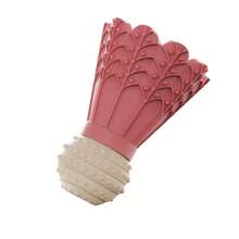 1PC Dog Chew Toy, Badminton Shuttlecock Shaped, Chew-Resistant, For Self-Entertainment And Relaxation, Also A Squeaky Toy For Corgis And Shiba Inus To Help With Teeth Cleaning.