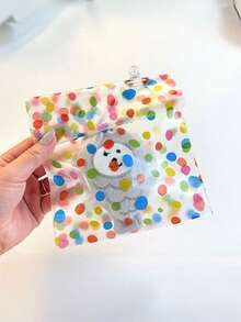 10 túi quà tặng bằng nhựa chấm bi pastel nhiều màu có đường may giống ruy băng màu hồng - & chấm bi cầu vồng dùng cho tiệc tùng, tiệc tắm, đám cưới, Giáng sinh - Vật dụng tiệc tùng bền bỉ - Nhiều màu - Xem 5