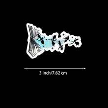 3-Zoll "Tauchen Sie ein in Ihre Fantasie mit 'Buch und Vögel' Vinyl Aufkleber - perfekt für Buchliebhaber, Träumer und Naturbegeisterte; ideal für Laptops, Tagebücher und Lesezeichen; eine vintage Ergänzung für künstlerische, inspirierende und naturthematische Aufkleber-Sammlungen; großartig für Bibliotheken, Cafés und Arbeitsbereiche"